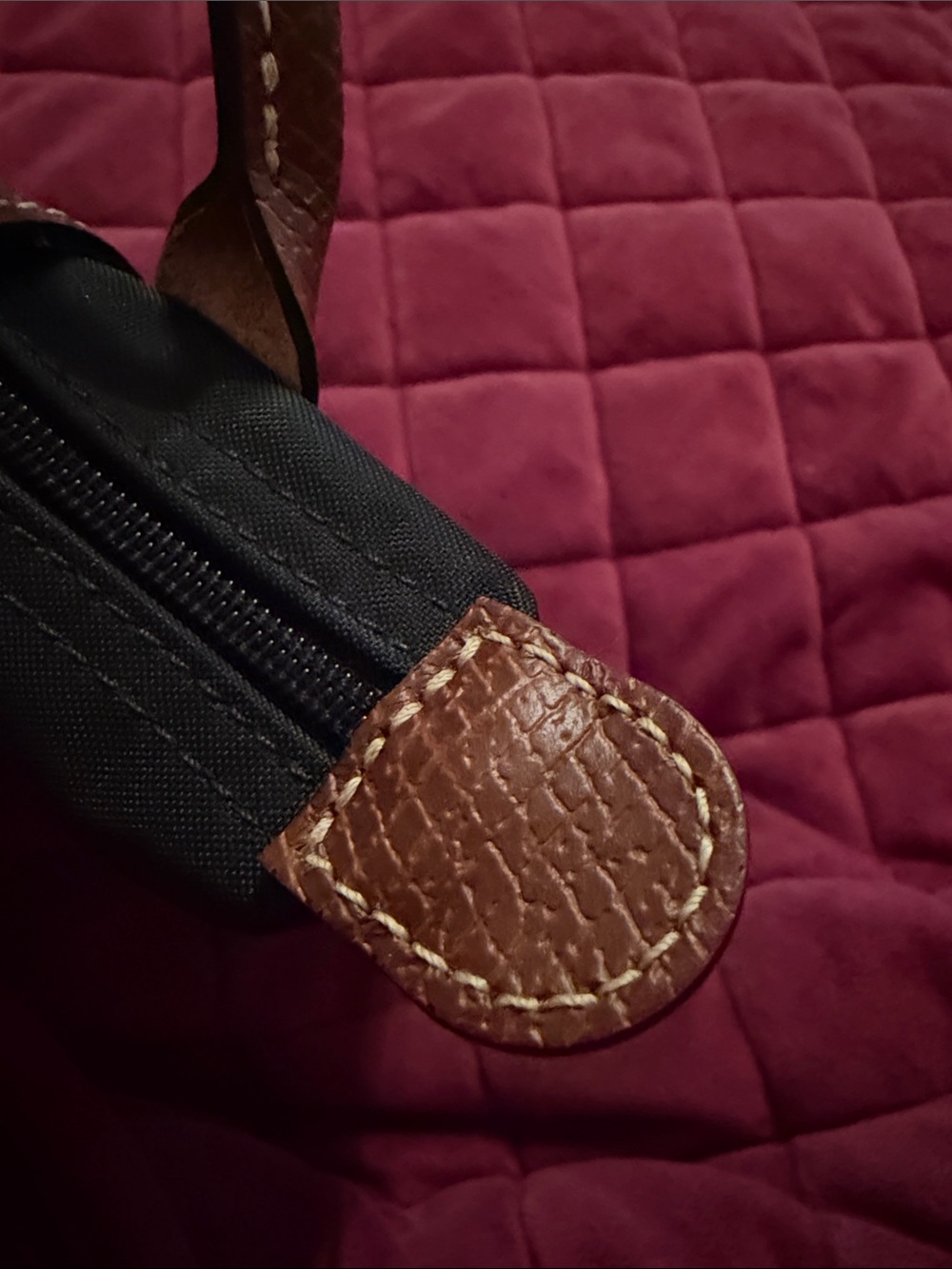 Longchamp Le Pliage Original Pouch with Handle - Picture 6 of 7